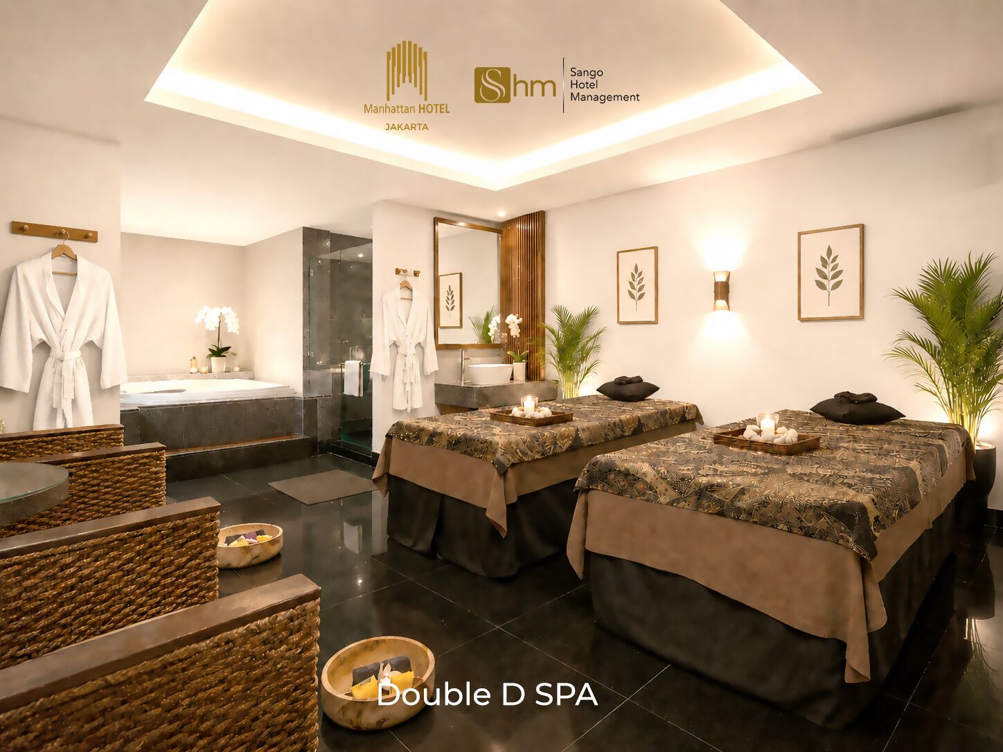 Couples treatment room(s), body treatments, body scrubs, facials