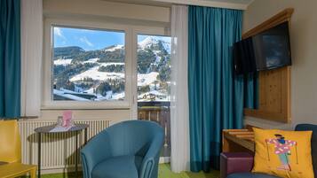 Klassieke tweepersoonskamer | Uitzicht op de bergen