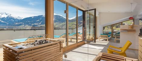 Sauna, massages