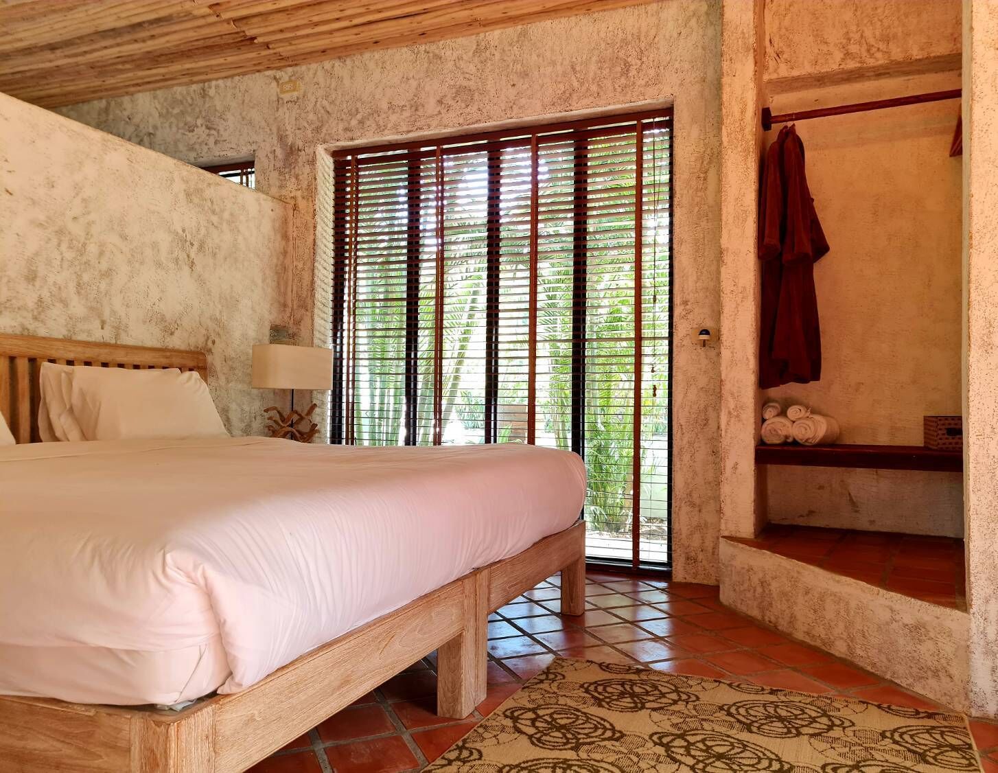 family shared dormitory, mixed dorm, garden view, garden area | 1 bedroom, premium bedding, select comfort beds, free minibar items