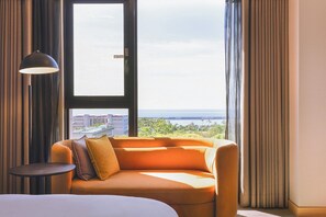 Deluxe Family Room with Ocean View  | 1 bedroom, down comforters, desk, laptop workspace