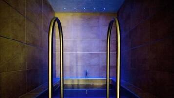 Sauna, Dampfbad, Türkisches Bad/Hamam, Körperbehandlungen