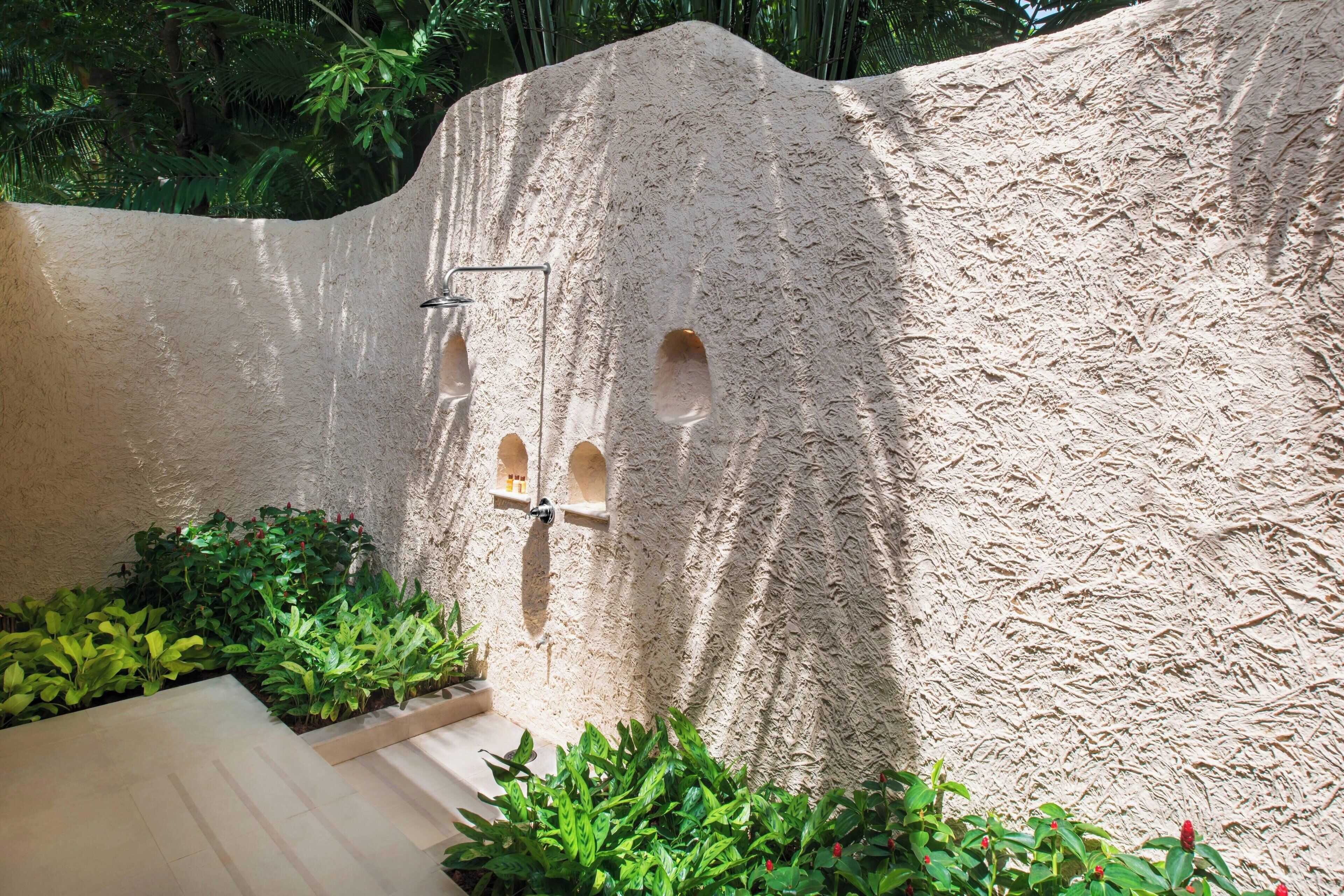 villa, 2 bedrooms, non smoking | bathroom | separate bathtub and shower, rainfall showerhead, free toiletries