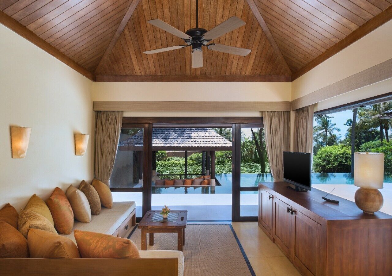 Vila, 1 kamar tidur | Area keluarga | TV layar datar, pemutar DVD, dan stasiun docking iPod