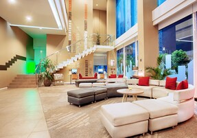 Sala de estar en el lobby