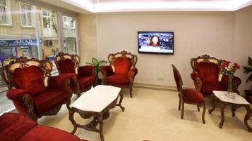 Sala de estar en el lobby