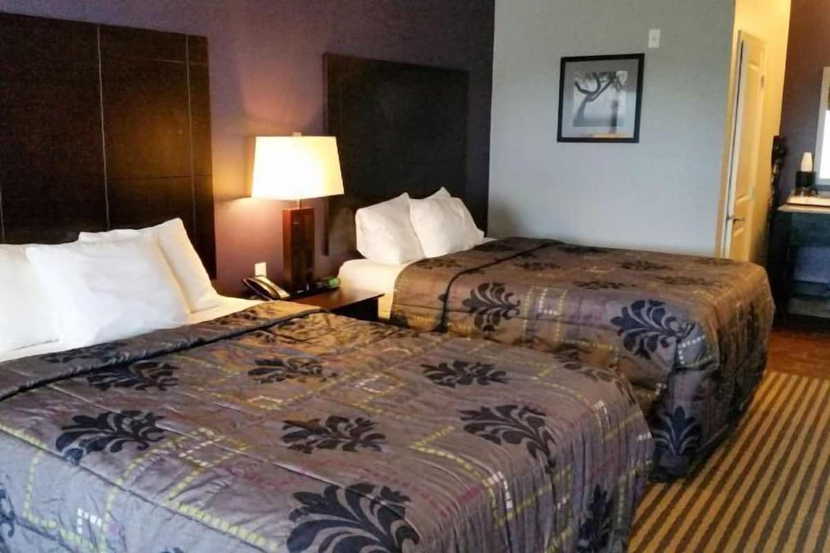 Desk, iron/ironing board, free WiFi, alarm clocks