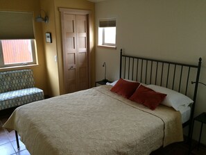 Departamento superior, 1 habitación (Wingate) | Sábanas de algodón egipcio, ropa de cama de alta calidad y wifi gratis 