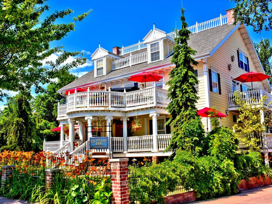 Voorkant van accommodatie