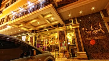 Entrada de la propiedad