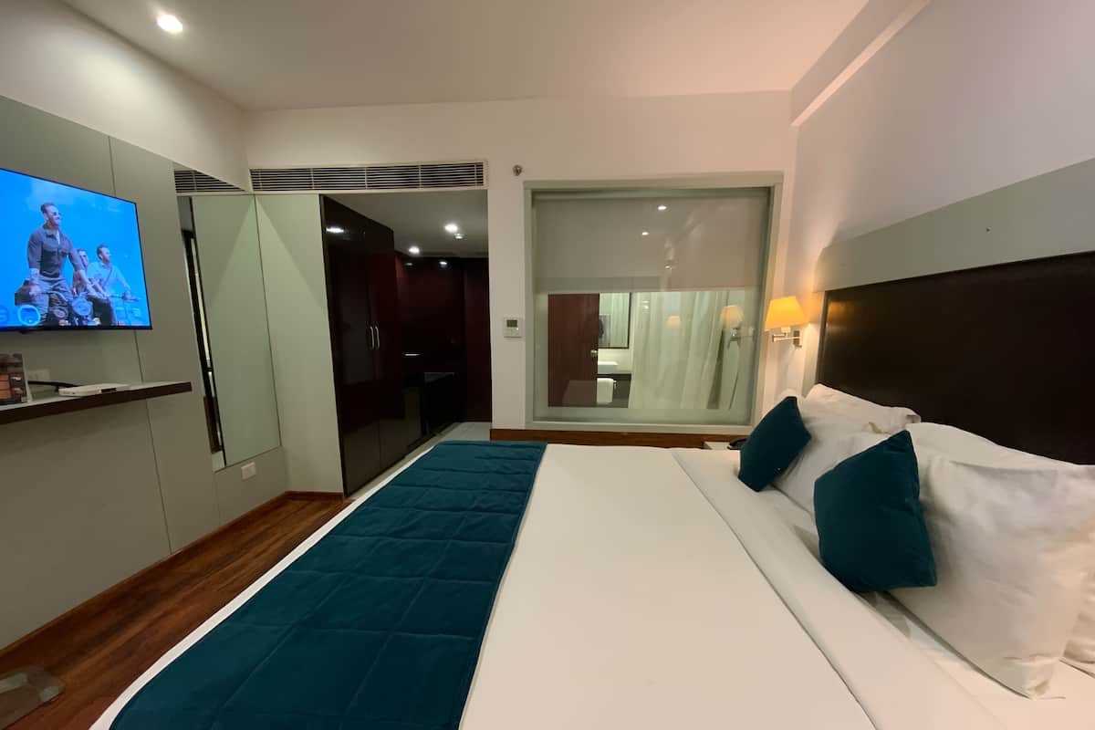 Winter Green Room | Frigobar, cofres nos quartos, escrivaninha, cortinas blackout