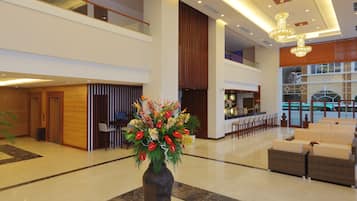 Sala de estar en el lobby