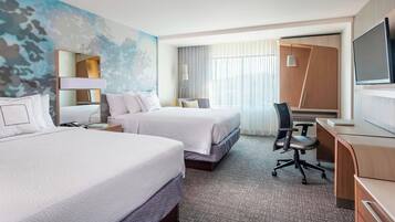 Premium bedding, in-room safe, desk, iron/ironing board