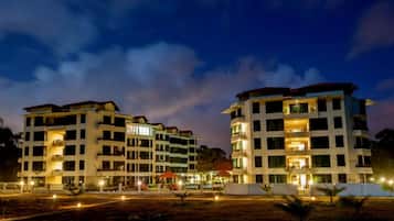 Front of property - evening/night