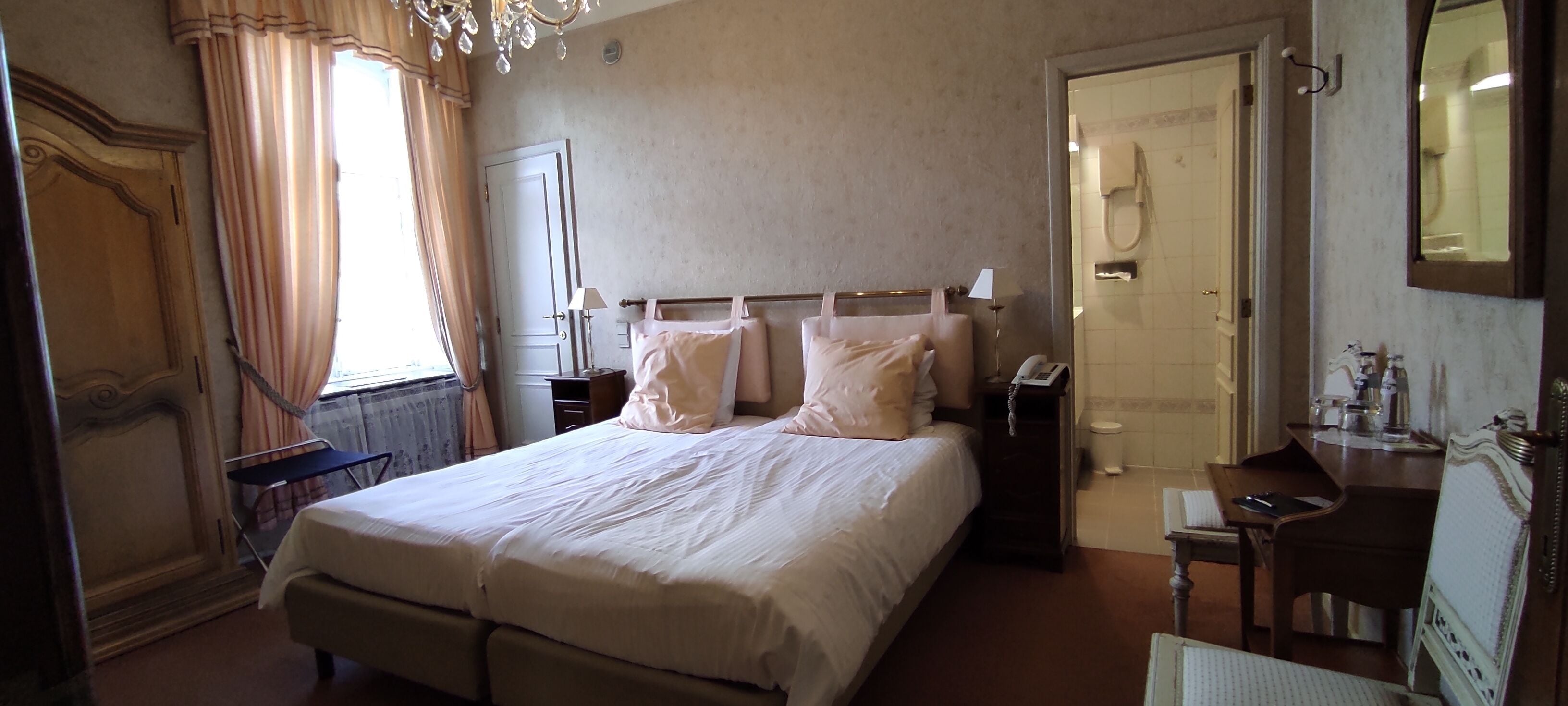 standard double room, courtyard area | premium bedding, cots/infant beds, rollaway beds, free wifi