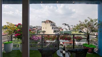 Premium Suite Large Balcony City View | View from room