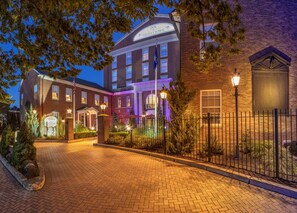 Front of property – evening/night