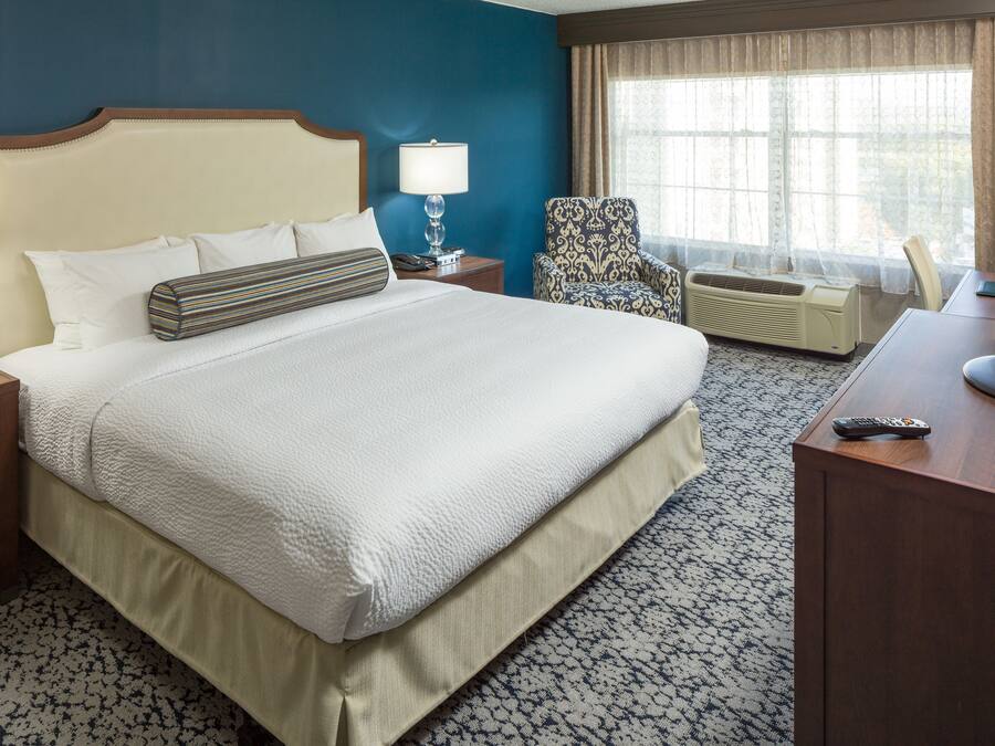 Premier Room, 1 King Bed | Desk, blackout curtains, iron/ironing board, free cots/infant beds