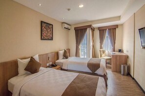 Caja de seguridad en la habitación, escritorio y wifi gratis