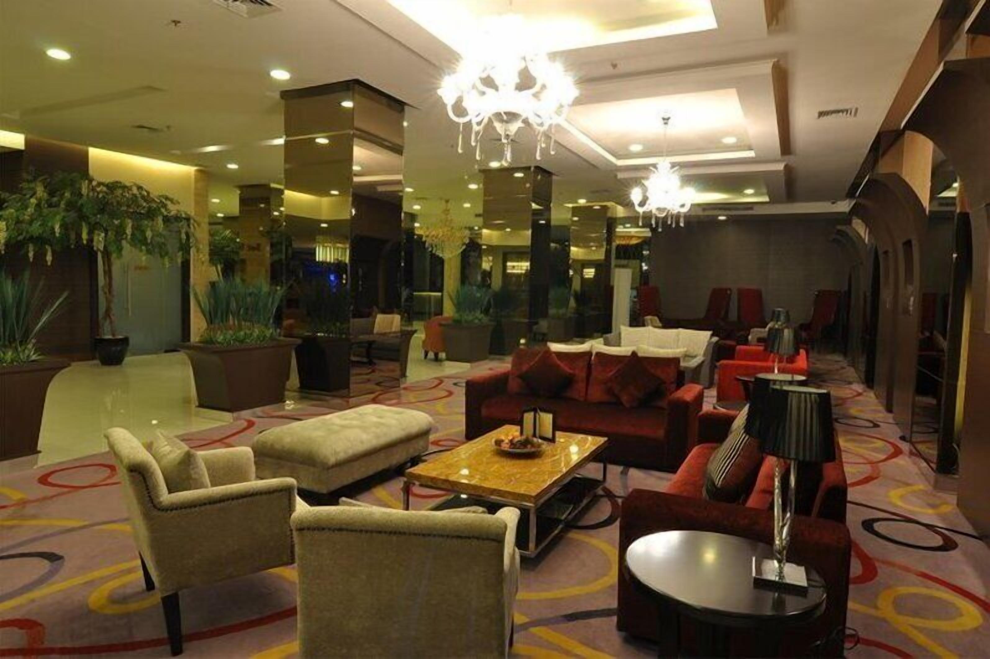 Lobby sitting area