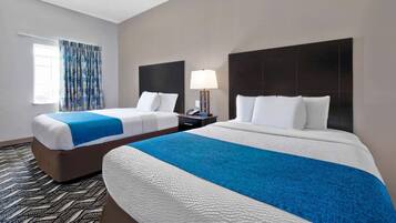 Iron/ironing board, free WiFi, bed sheets, alarm clocks