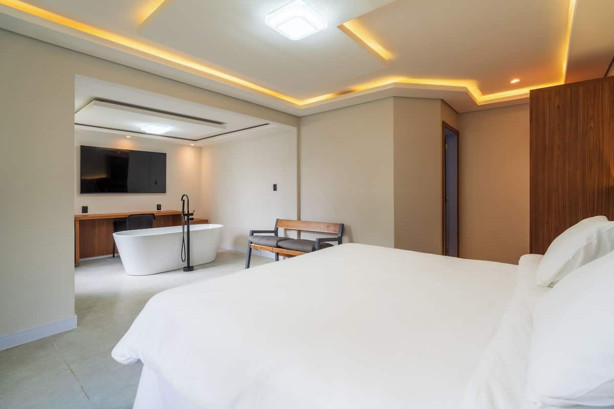 Süit, Küvet (Elegance) | 1 yatak odası, minibar, odada kasa, çarşaf takımı