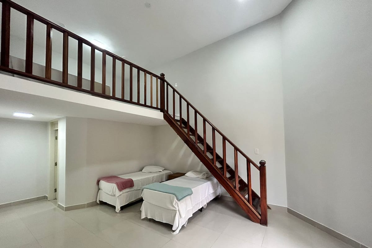 Dubleks (Studio) | 1 yatak odası, minibar, odada kasa, çarşaf takımı