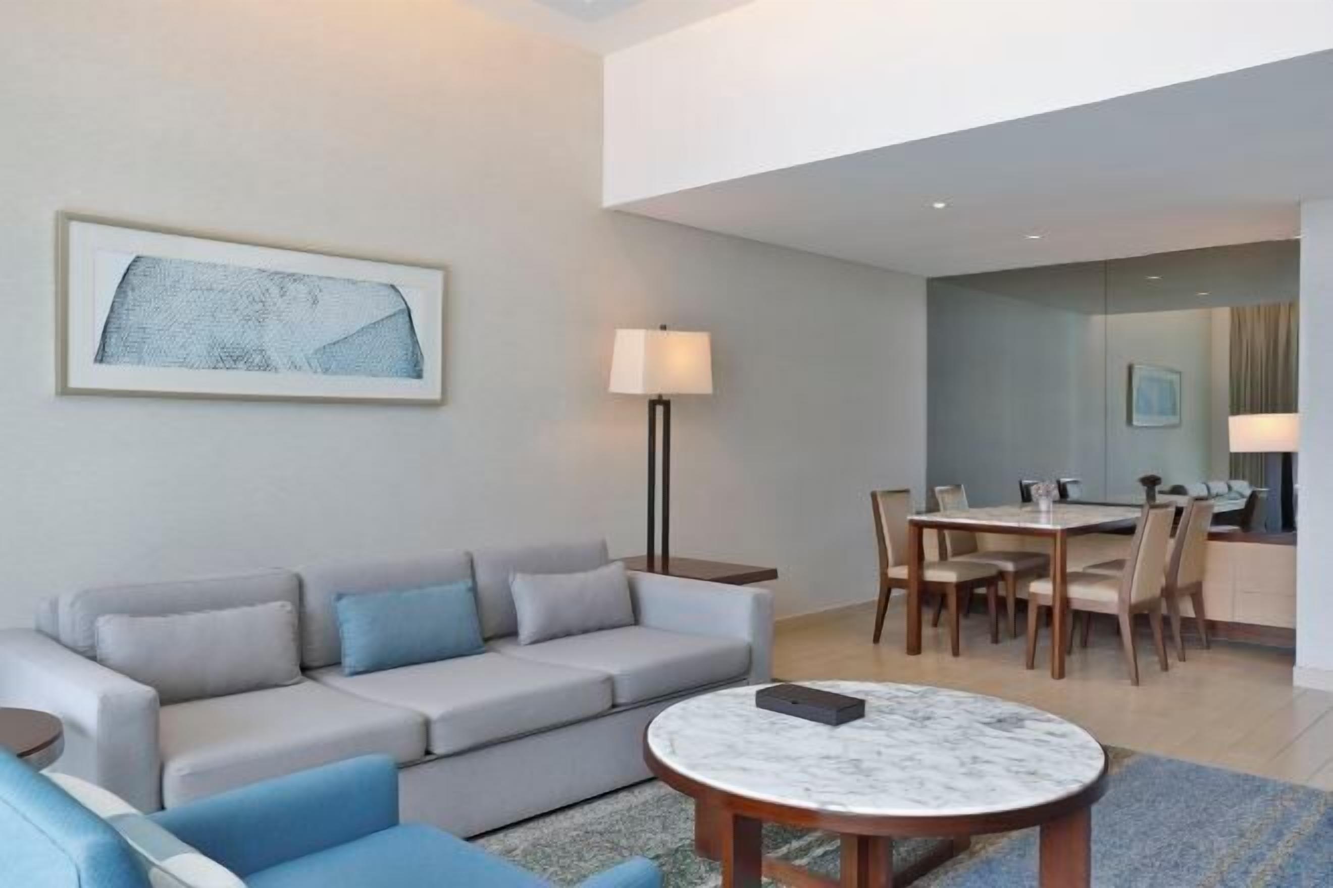 Living area | 47-inch LCD TV with premium channels, TV