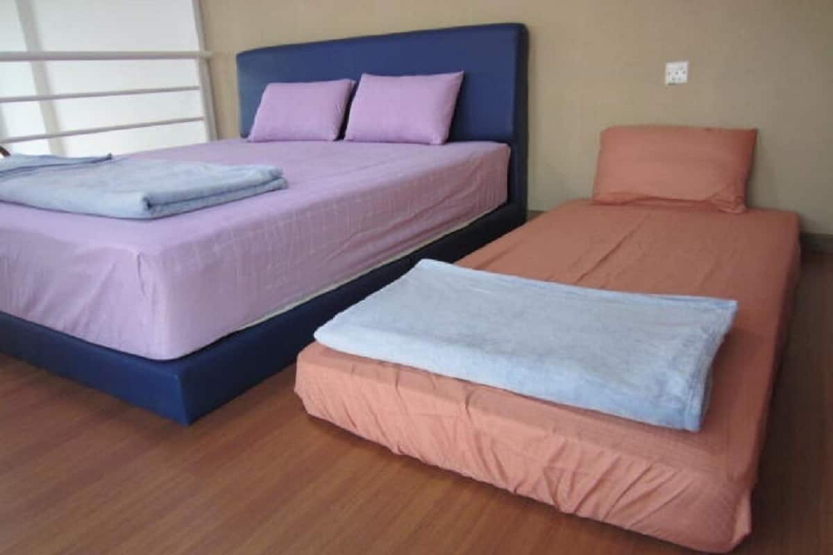 room | desk, soundproofing, iron/ironing board