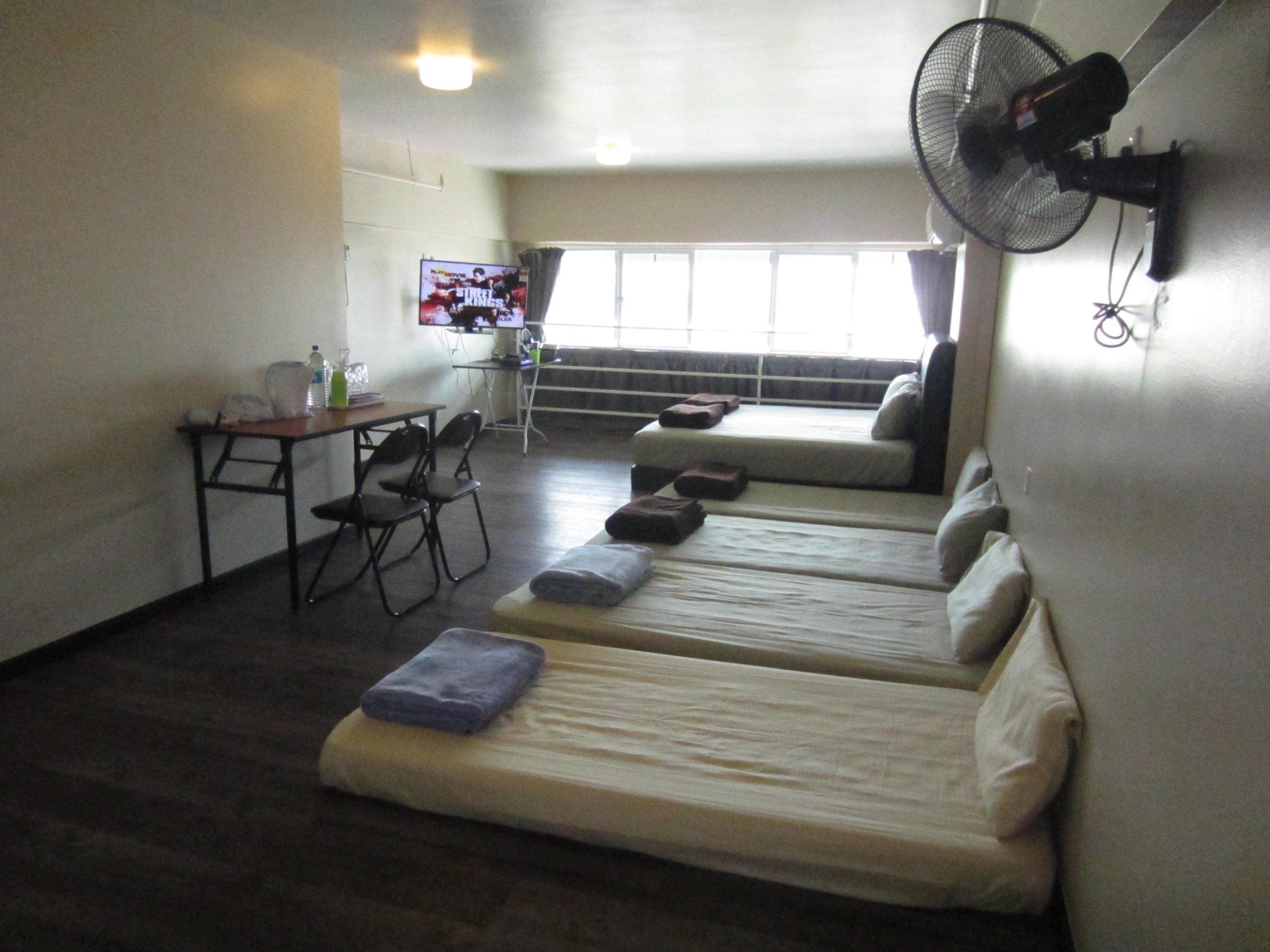 guest house @ the ceo | desk, soundproofing, iron/ironing board