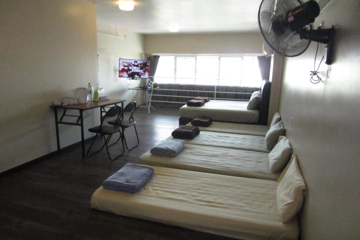 guest house @ the ceo | desk, soundproofing, iron/ironing board