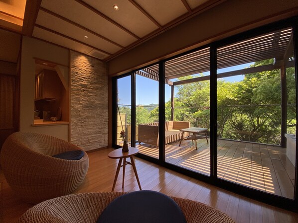 트래디셔널 트윈룸, 금연 (TAKAMADO, Open Air Bath) | 미니바, 객실 내 금고, 무료 WiFi, 침대 시트