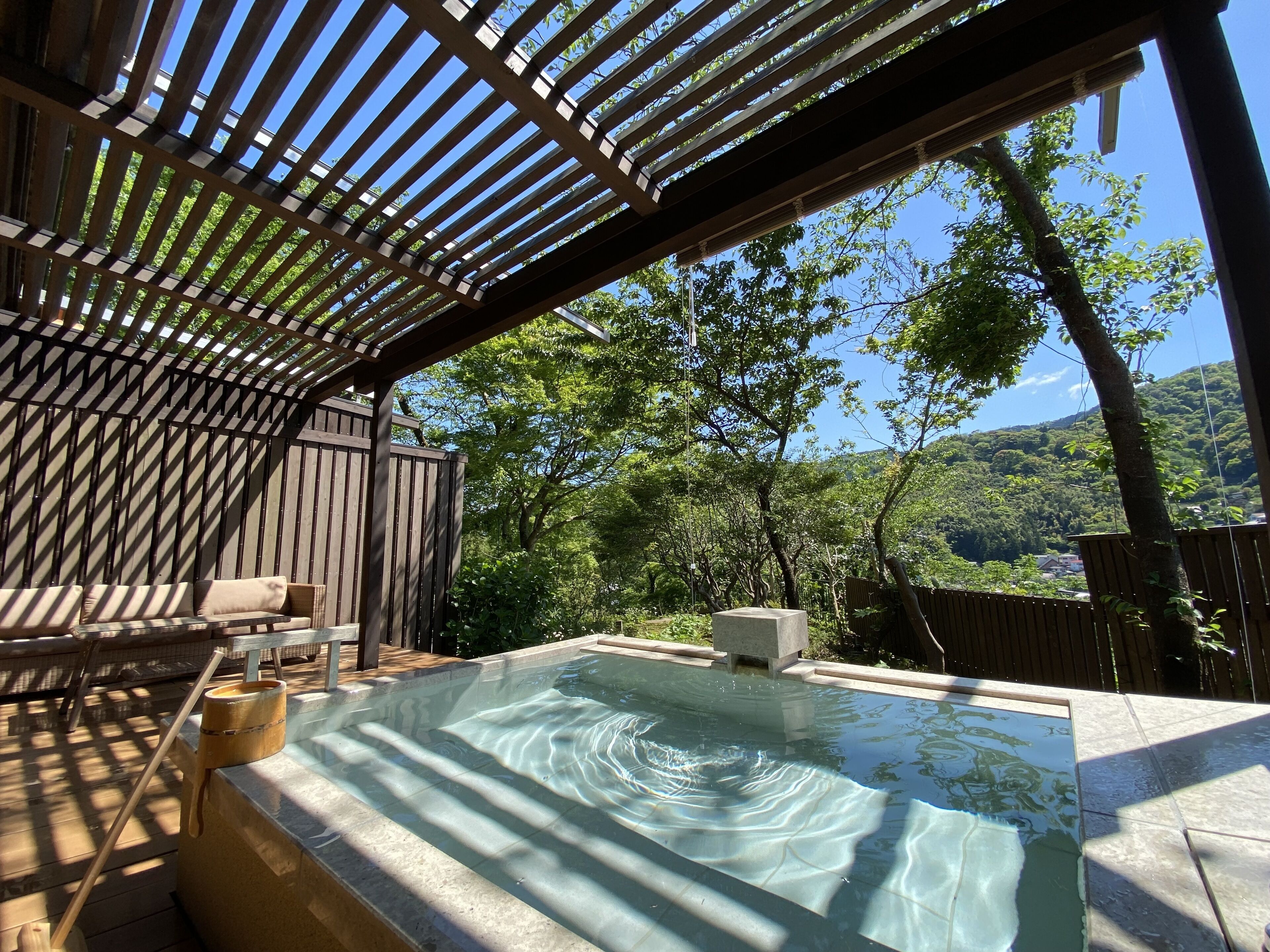 Habitación tradicional con 2 camas individuales, para no fumadores (KAGUYAMA, Open Air Bath) | Baño | Amenidades de baño gratuitas, secadora de cabello, pantuflas 