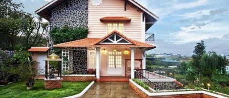 Façade de l’hébergement