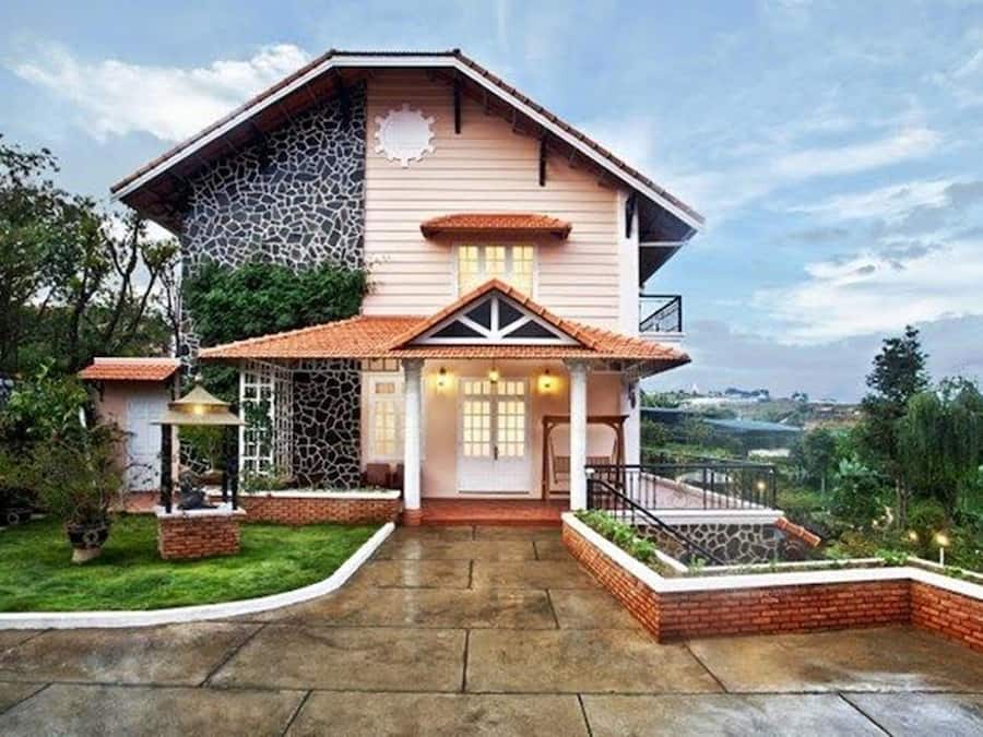 Fachada de la propiedad