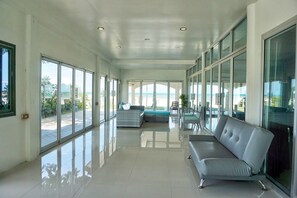 Family Room, 2 Bedrooms | Living room | TV - Samui Orchid The Ocean Resort (Koh Samui)