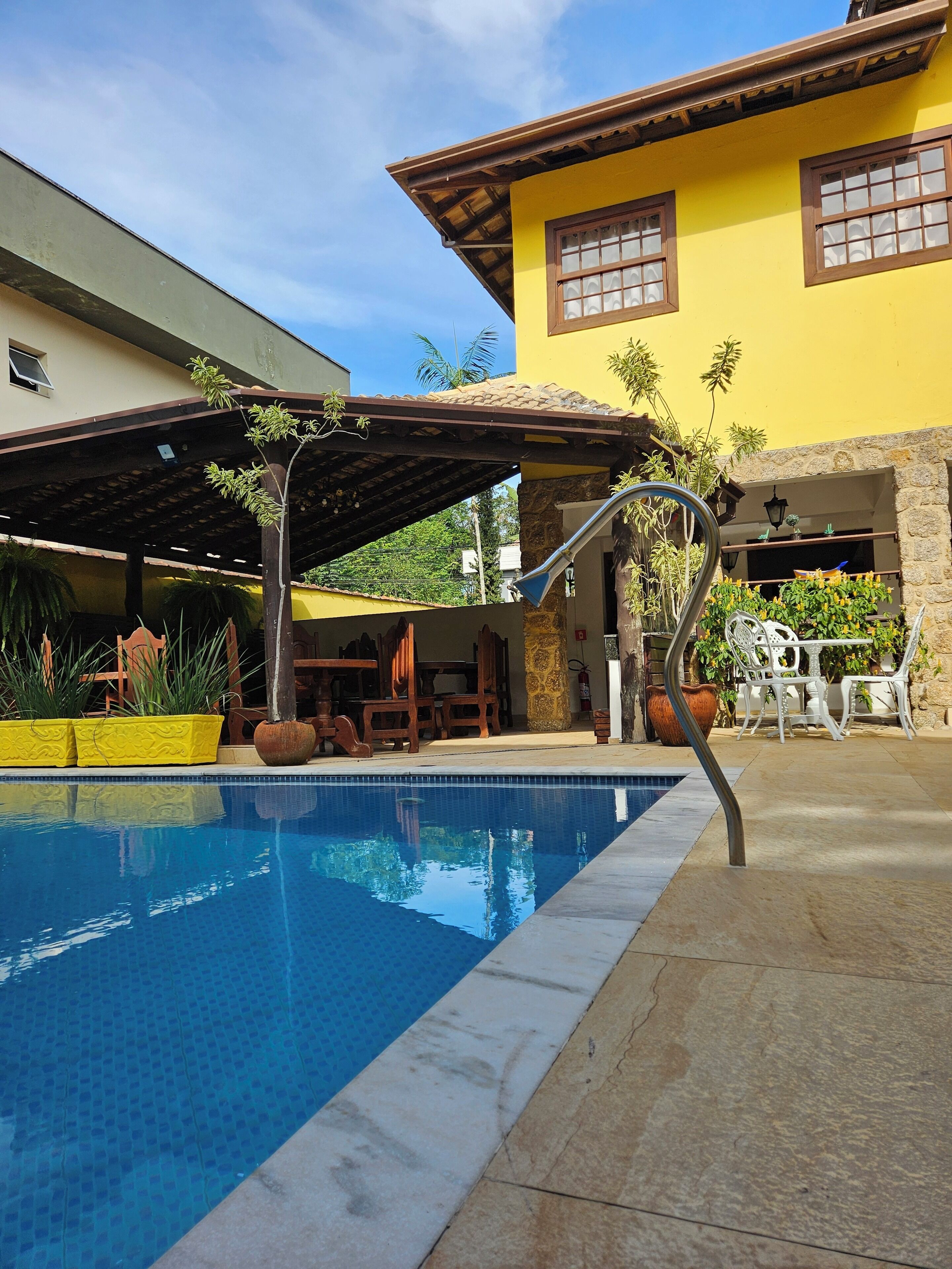 Overnatningsstedets facade