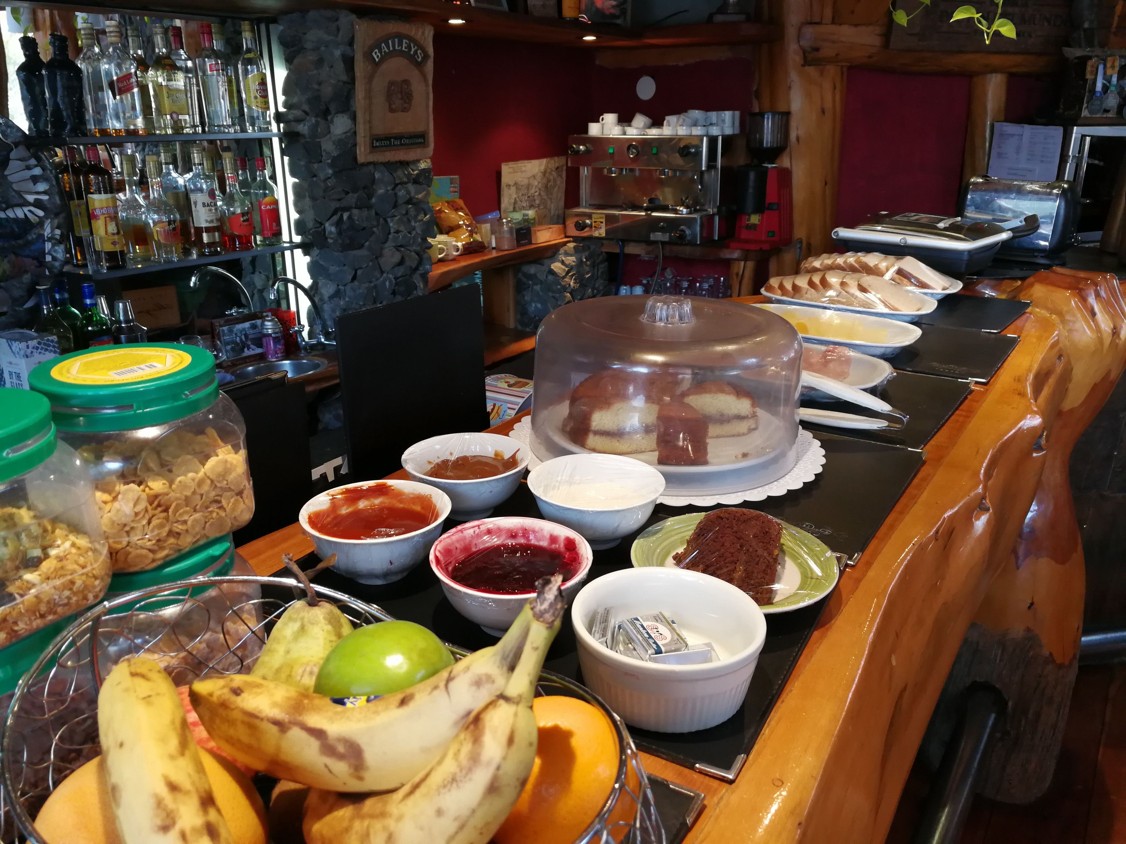 Breakfast buffet
