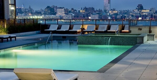 Seasonal outdoor pool