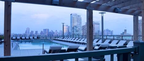 Seasonal outdoor pool