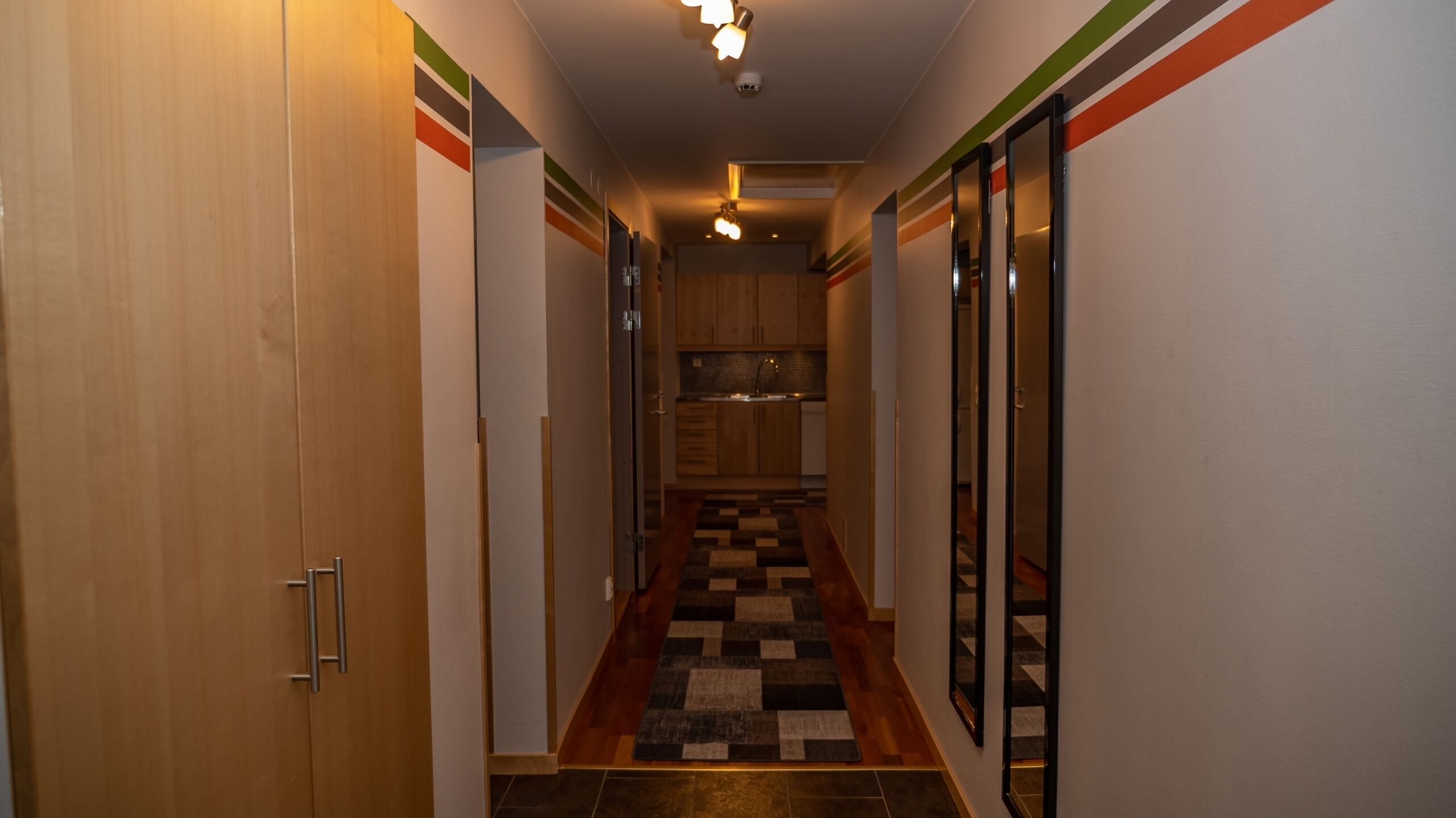 eight-bed apartment | 1 bedroom, blackout curtains, soundproofing, iron/ironing board