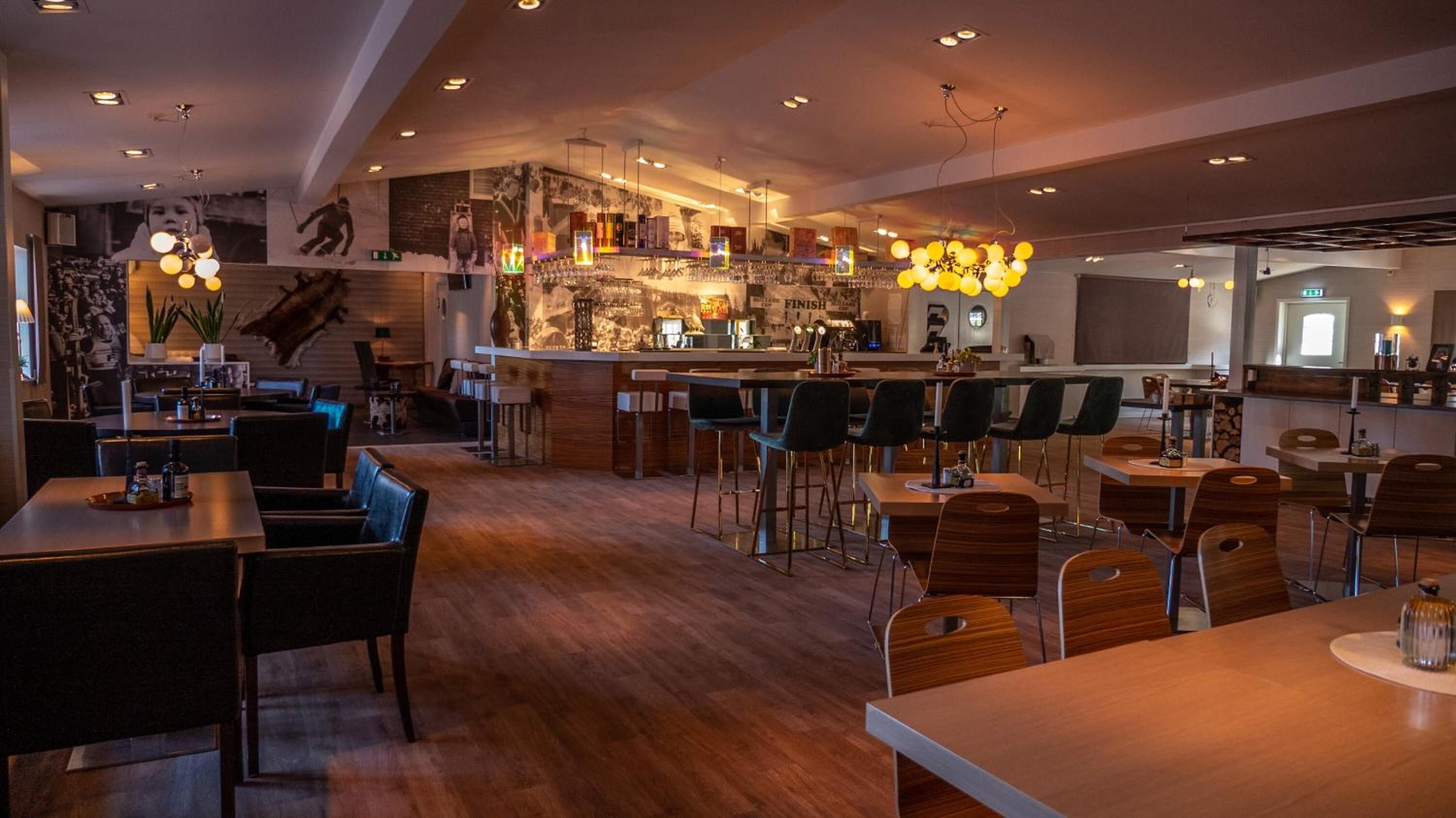 breakfast, lunch, dinner served; local and international cuisine