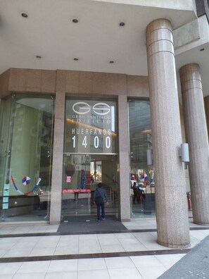 Fachada de la propiedad