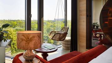 Extra Large Jungle | Biancheria da letto di alta qualità, copriletto in piuma, minibar