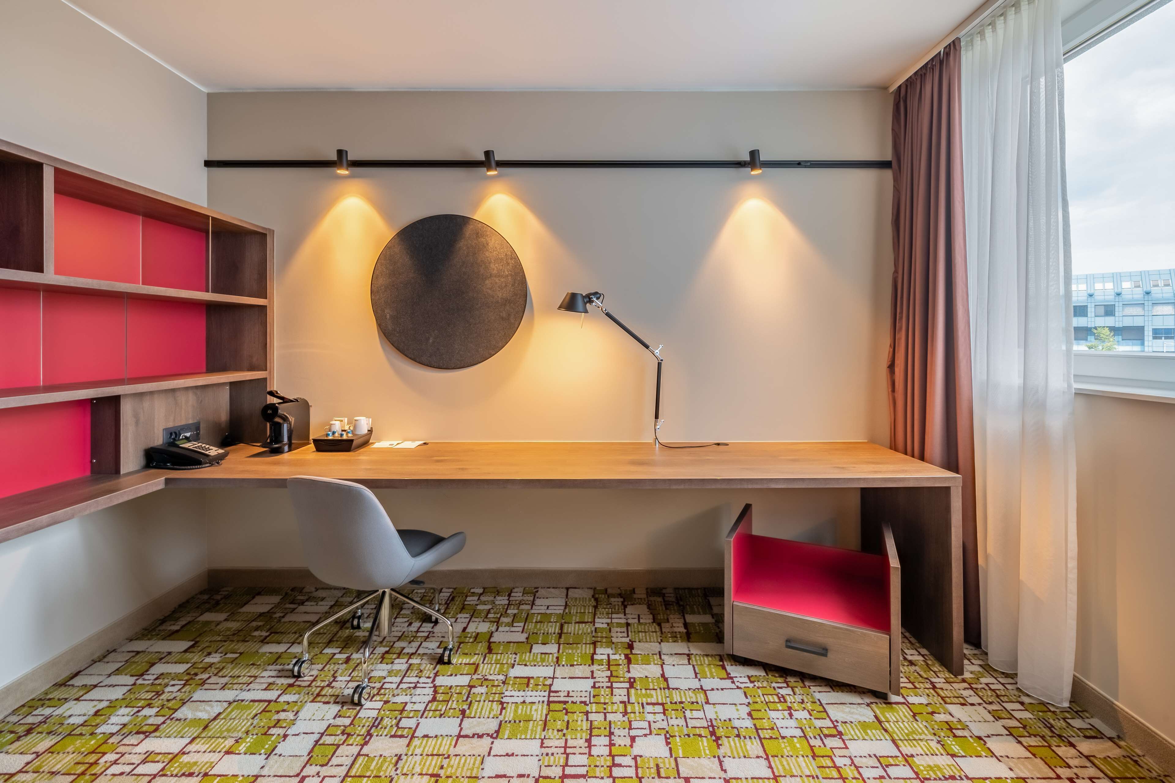 Family Apartment, Kitchen | In-room safe, desk, cribs (free), rollaway beds (surcharge)
