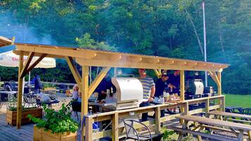 Aire de pique-nique/barbecue