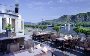 Terrace/patio - Hotel Villa Am Rhein (Andernach)