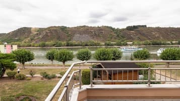 Blick von der Unterkunft