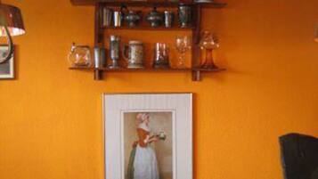 Double Room | Living area | TV