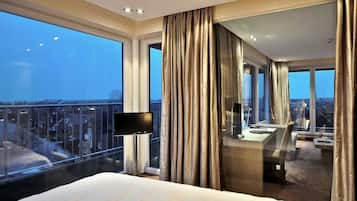 Panorama Suite with balcony "AndMoreSuite+View" | 1 bedroom, hypo-allergenic bedding, in-room safe, individually decorated